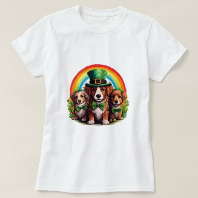 Lucky Valp Parad T Shirt (Design framsida)