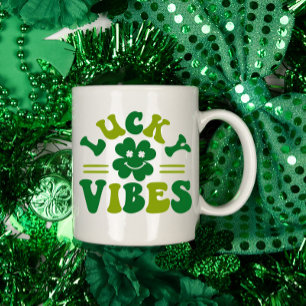 Lucky Vibes Fyrklöver Kaffemugg