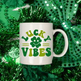 Lucky Vibes Fyrklöver Kaffemugg