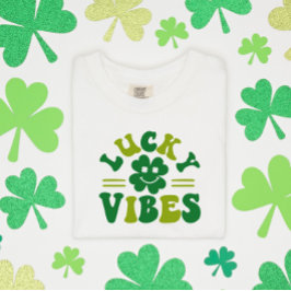 Lucky Vibes Fyrklöver T Shirt