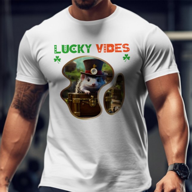 Lucky Vibes - Irish Poetry Slam T Shirt (Skapare uppladdad)