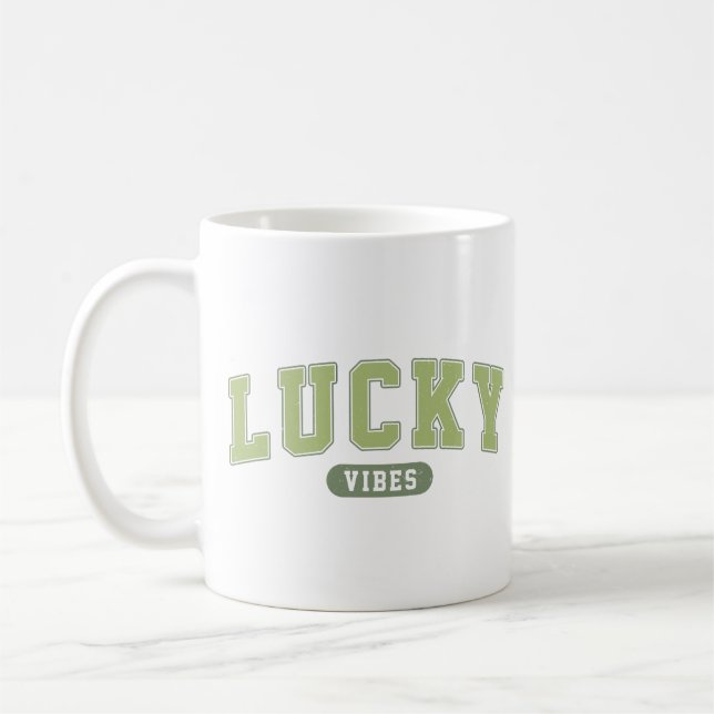 Lucky Vibes Kaffemugg (Vänster)