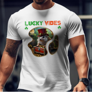Lucky Vibes - Leprechauns Skavenger Hunt T Shirt