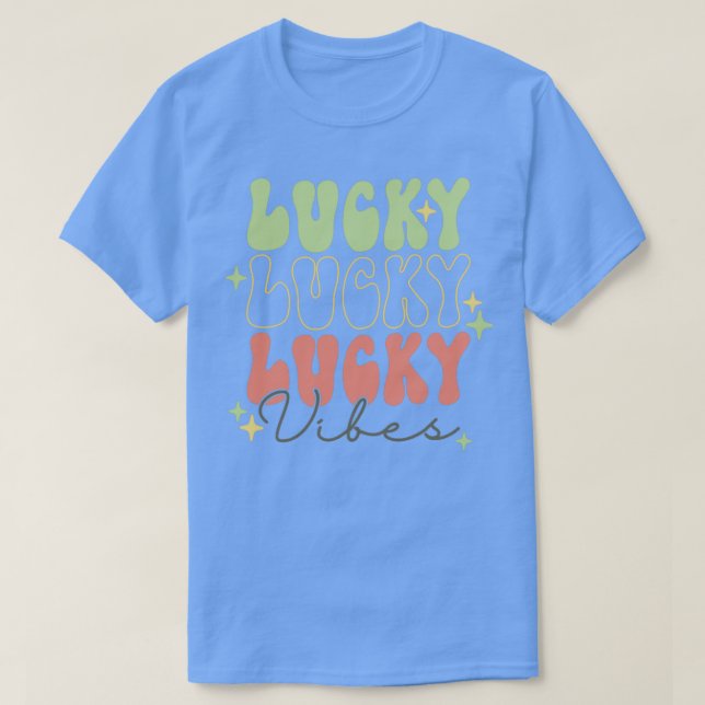 Lucky Vibes T Shirt (Design framsida)