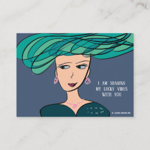 LUCKY VIRUS - AMBASSADOR CARDS VISITKORT