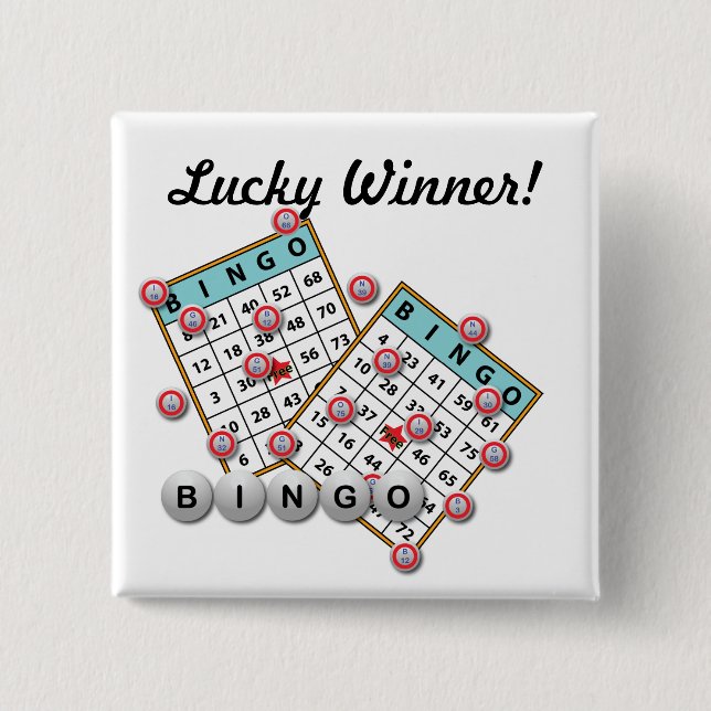 Lucky Winner Bingo Theme Knapp (Framsida)