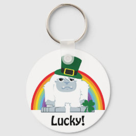 Lucky Yeti Leprechaun Nyckelring