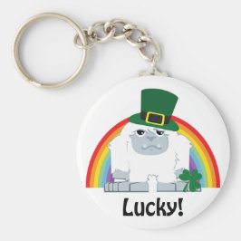 Lucky Yeti Leprechaun Nyckelring
