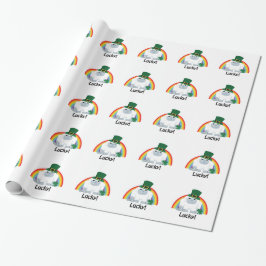 Lucky Yeti Leprechaun Presentpapper