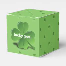 "Lucky You" Shamrock St. Patrits dag Presentaskar