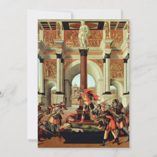 Lucretias tragedi av Sandro Botticelli Inbjudningar