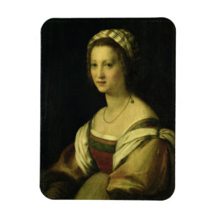 Lucrezia di Baccio del Fede, konstnärens fru, C. Magnet