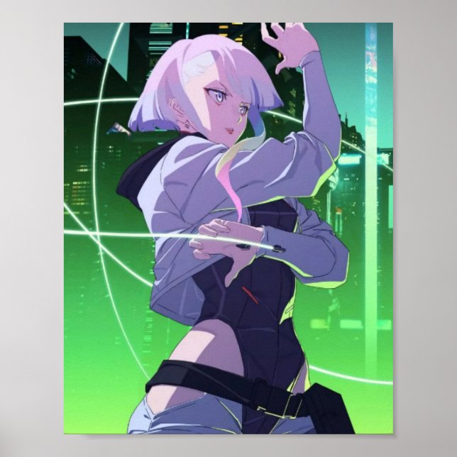 Lucy Edgerunners Poster (Framsidan)