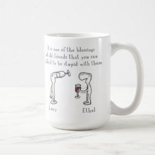 Lucy & Ethel Kaffemugg