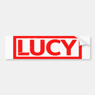 Lucy Frimärke Bildekal