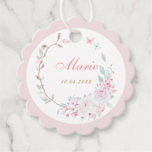 Lucy Gracias Bautizo Niña Gåvor Etiketter