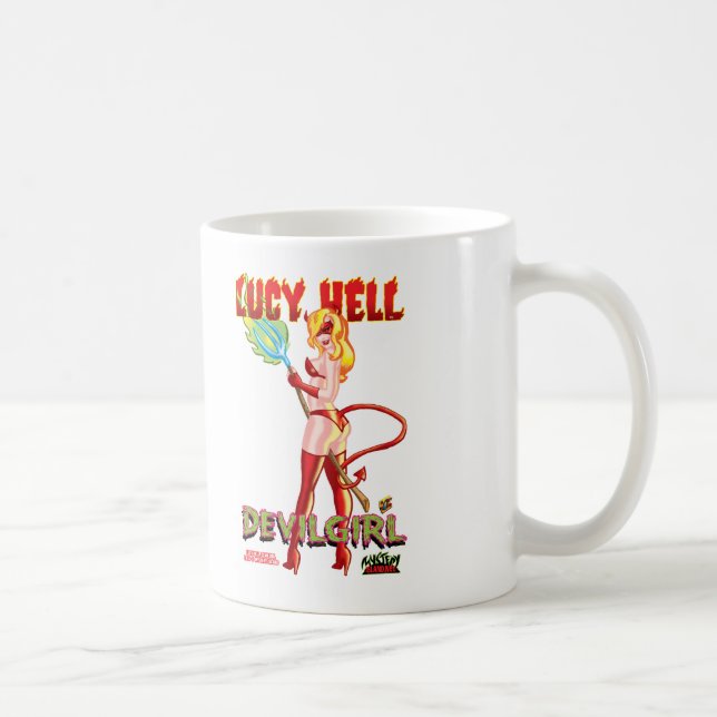 Lucy helvete, Devilgirl för dina varmmaste Kaffemugg (Höger)