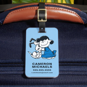 Lucy Hugger Snoopy Bagagebricka