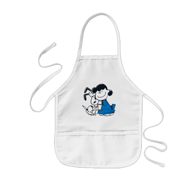 Lucy Hugger Snoopy Barnförkläde (Framsidan)