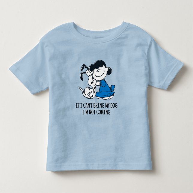 Lucy Hugger Snoopy T Shirt (Framsida)