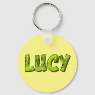 Lucy Namn Kiwi Design Schlüsselanhänger Nyckelring