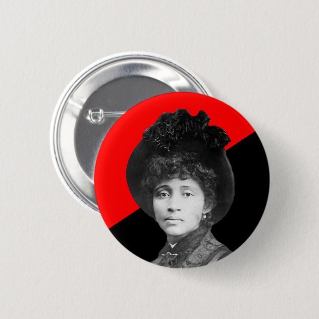 Lucy Parsons Anarcho-Communist Knapp (Framsida & baksida)