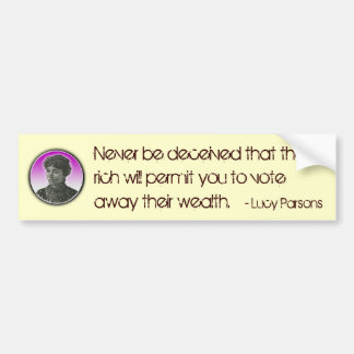 Lucy Parsons Bildekal