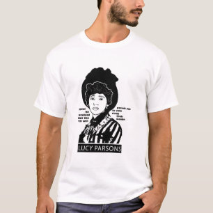 Lucy Parsons citat kan aldrig bedras T Shirt