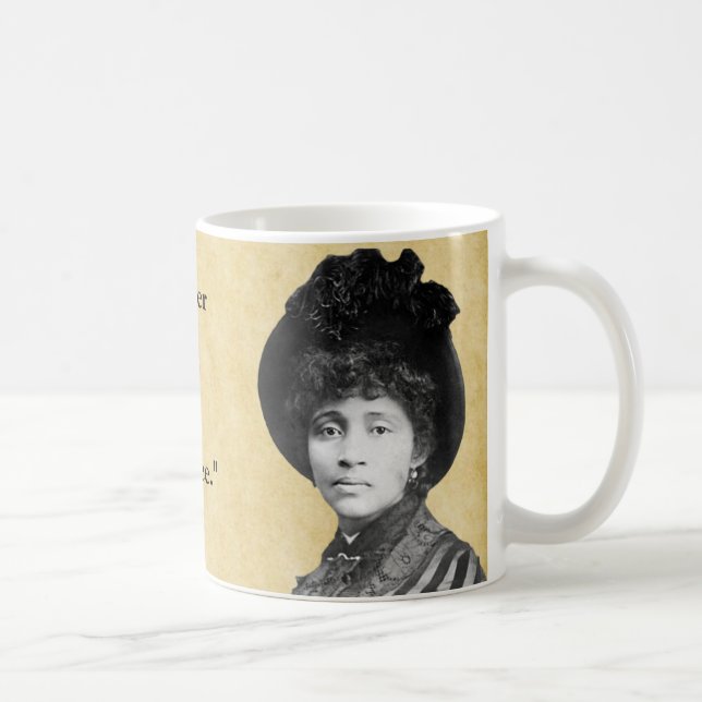 Lucy Parsons Quote Wage Labor Coffee Mugg (Höger)