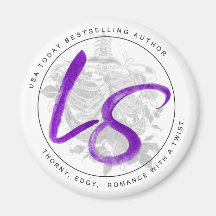 Lucy Smoke Logotyp Magnet