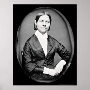 Lucy stenDaguerreotype 1844 Poster