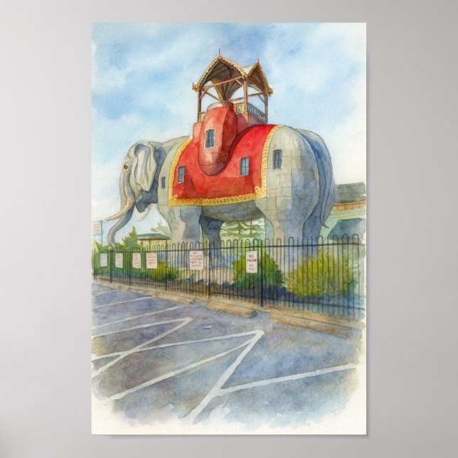 Lucy the Elephant Poster (Framsidan)