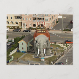 Lucy The Elephant Vykort