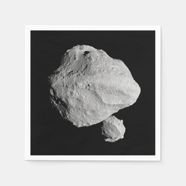 Lucy-uppdraget Dinkinesh binär asteroid Pappersservett (Framsidan)