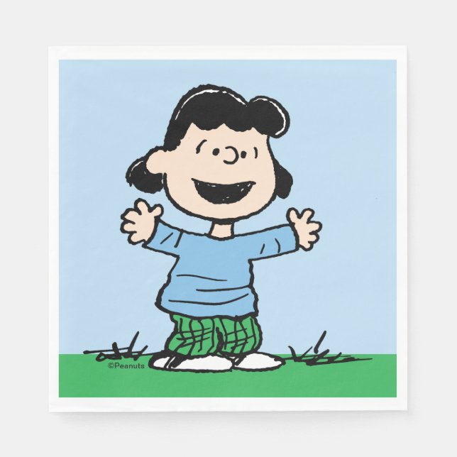 Lucy With Arm Wide Pappersservett (Framsidan)