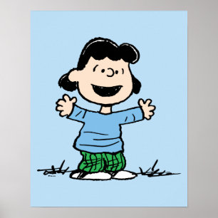 Lucy With Arm Wide Poster