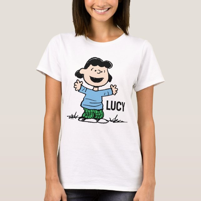 Lucy With Arm Wide T Shirt (Framsida)