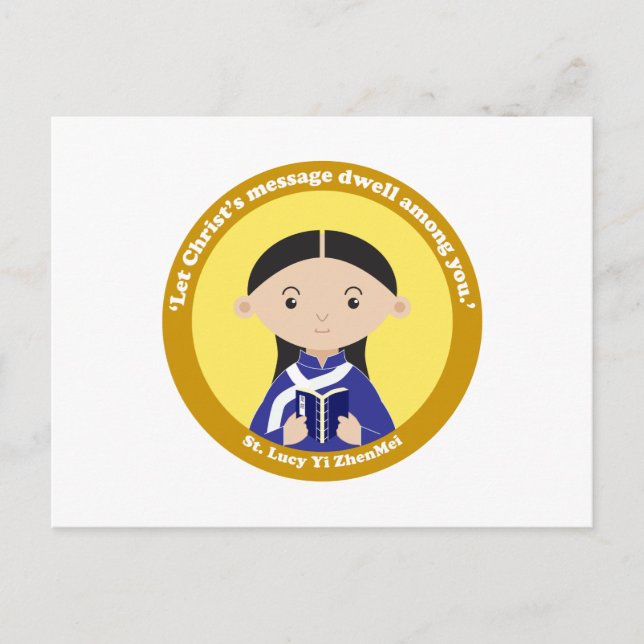 Lucy Yi ZhenMei Vykort (Framsida)