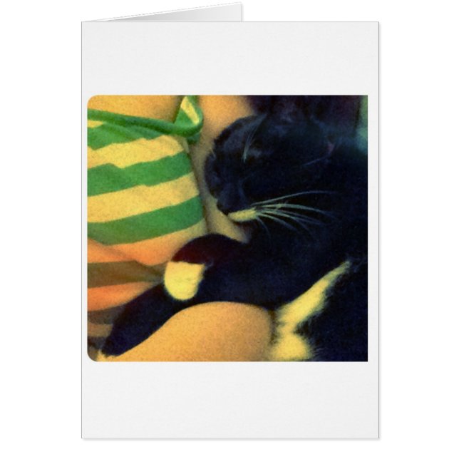 Lucy's Snuggles Hälsningskort (Framsidan)