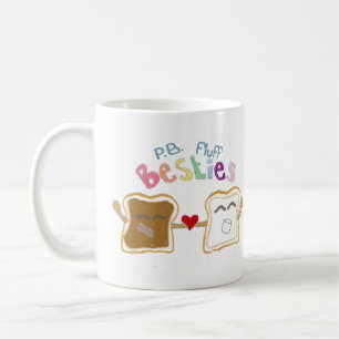 ludd för bestiesjordnötsmör kaffemugg