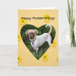 Luddig hund Mors dag Kort