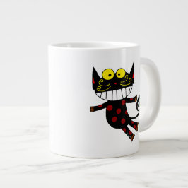luddig katt jumbo mugg