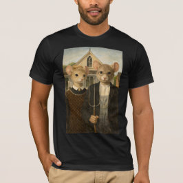 Luddigt gotiska Amerika T Shirt
