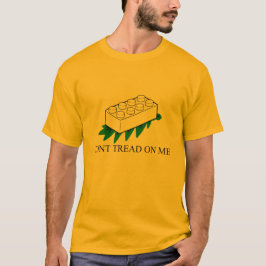 Luddigt guld för skämt för Express® Gadsden T Shirt