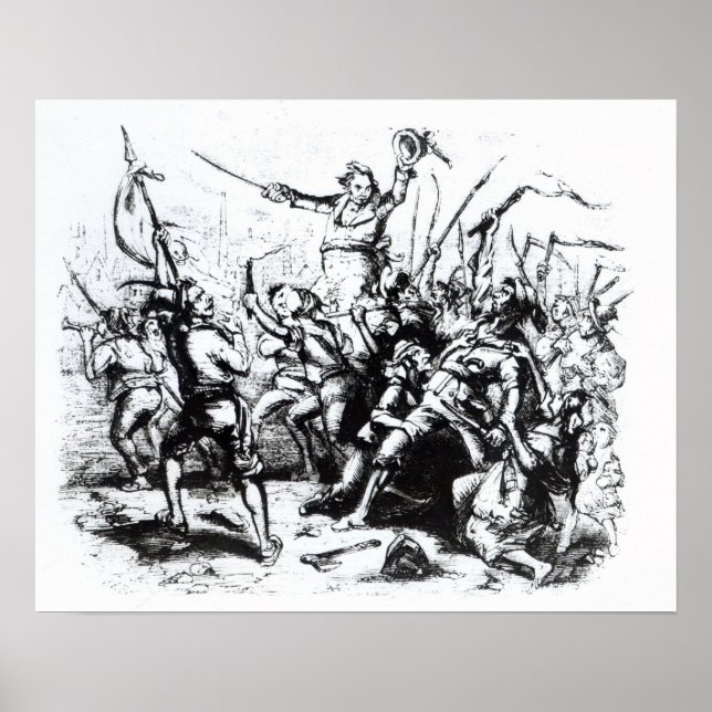 Luddite Rioters, 1811-12 Poster (Framsidan)