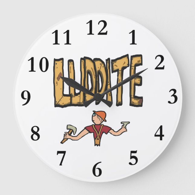 Luddite Stor Klocka (Framsida)