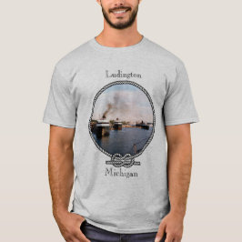 Ludington Car/Rail Ferries-skjorta T-shirt