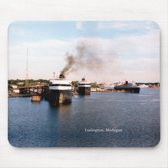 Ludington Ferries mousepad Musmatta (Framsidan)