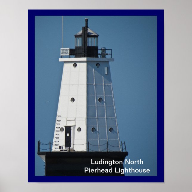 Ludington Lighthouse Poster (Framsidan)