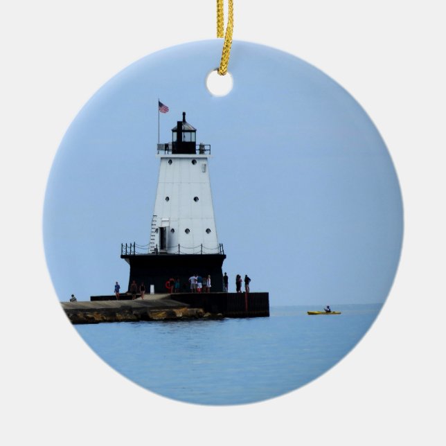 Ludington Municipal Lighthouse Ornament (Framsidan)
